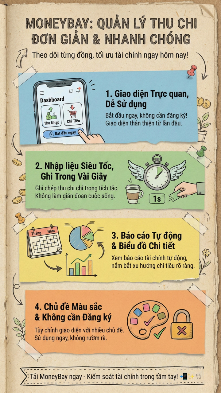 MoneyBay - Tiện ích